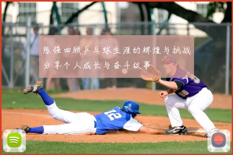 陈强回顾乒乓球生涯的辉煌与挑战分享个人成长与奋斗故事