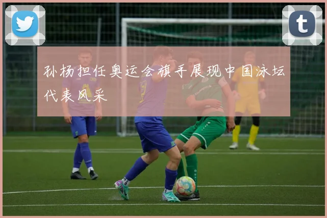 孙杨担任奥运会旗手展现中国泳坛代表风采